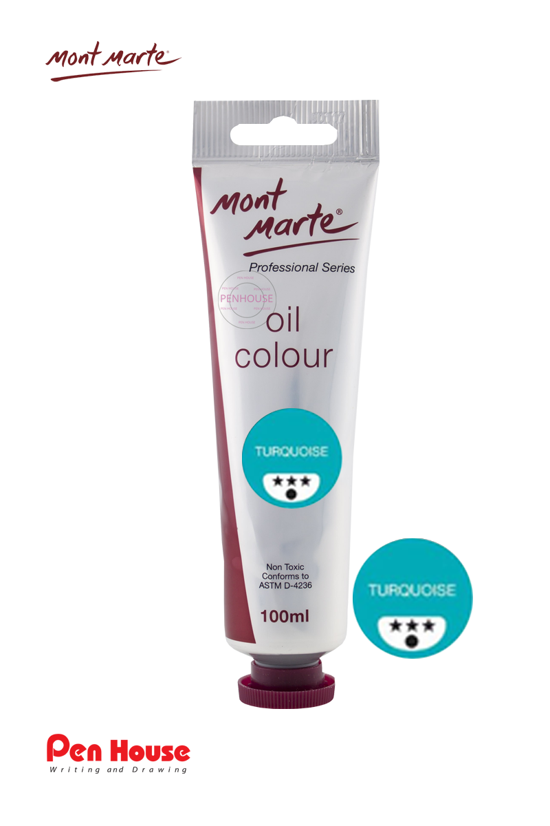 OIL PAINT TUBE 100ML - TURQUOISE