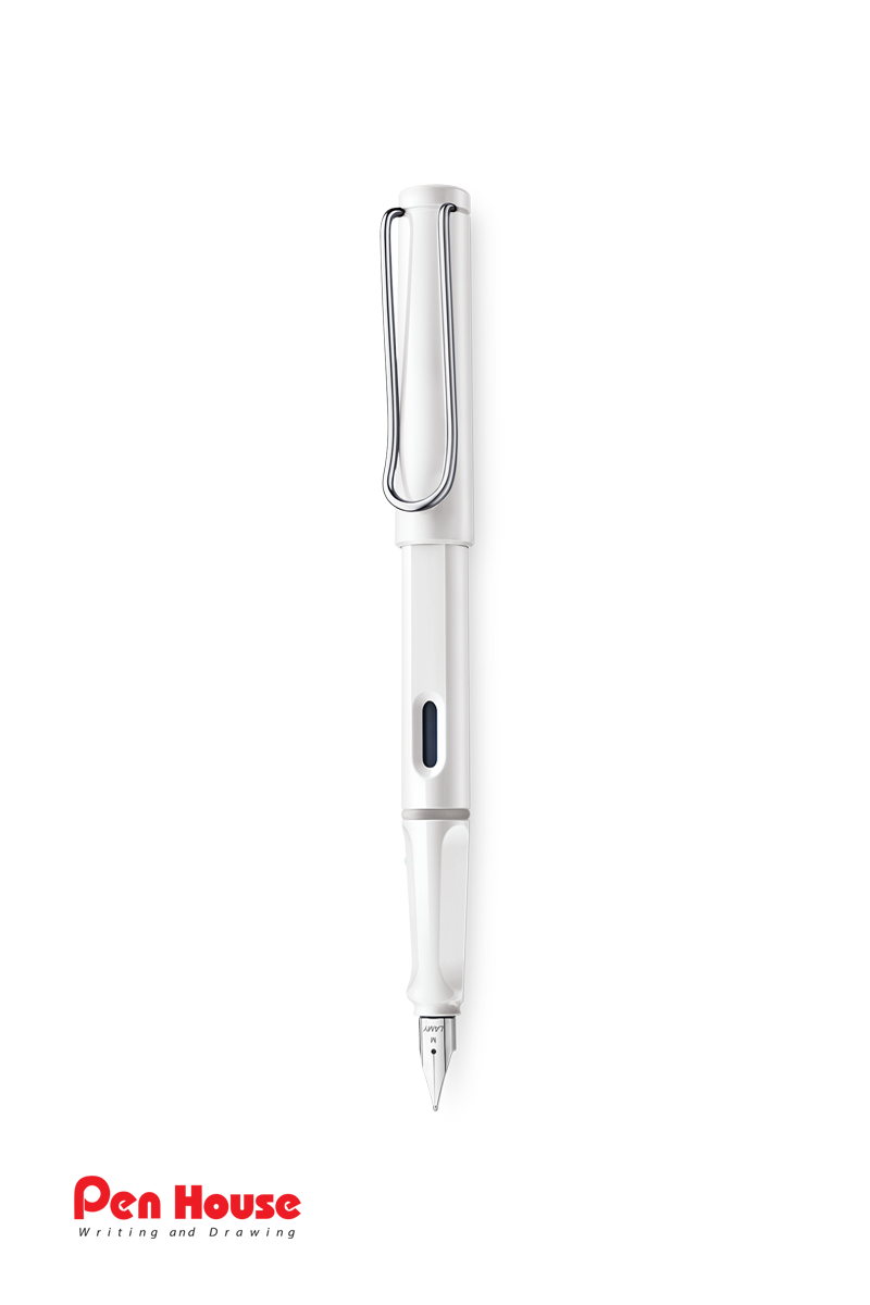 LAMY SAFARI WHITE FOUNTAIN PEN