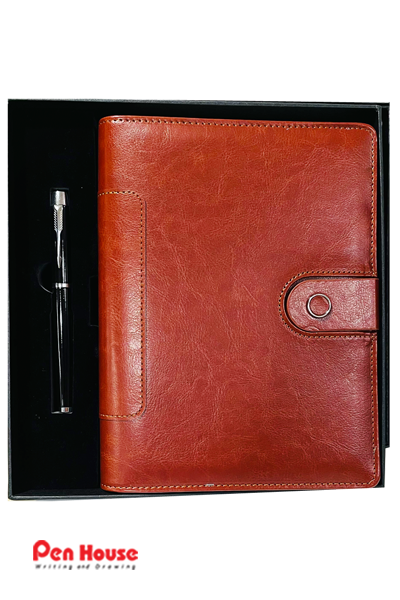 DIARY ORGANIZER BROWN - 2024