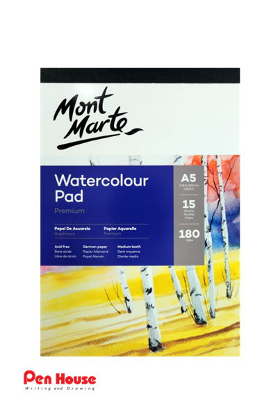 WATER COLOR PAD GERMAN PAPER A5