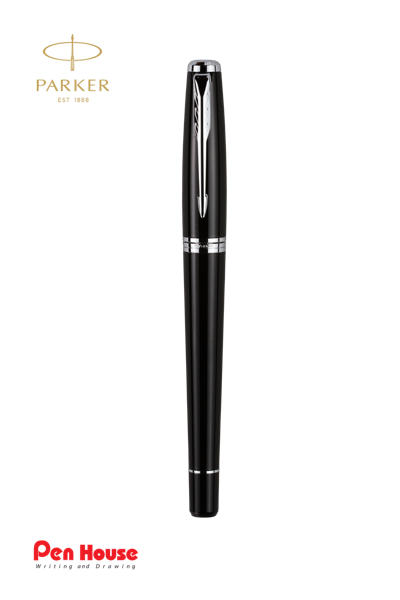 PARKER URBAN LACQUER BLACK CT ROLLER BALL PEN
