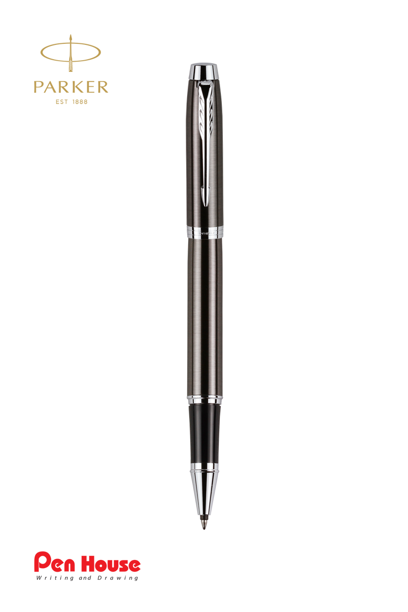PARKER IM GUN METALIC ROLLER BALL PEN
