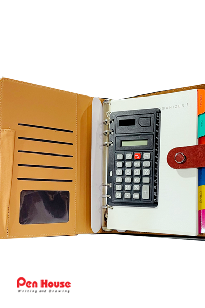 DIARY ORGANIZER BROWN - 2024