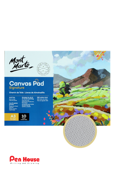 MONT MARTE CANVAS PAD SIGNATURE A3