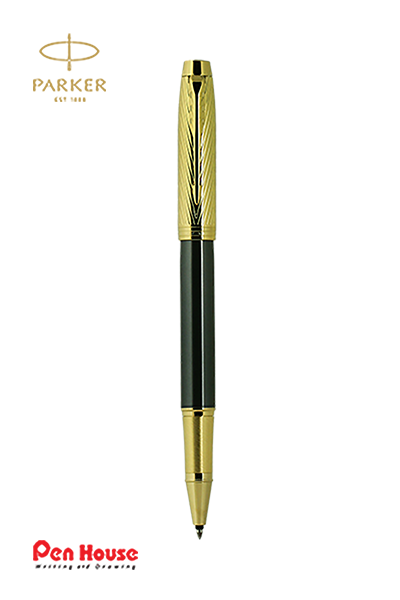 PARKER IM PREMIUM ARROW GOLD ROLLER BALL PEN
