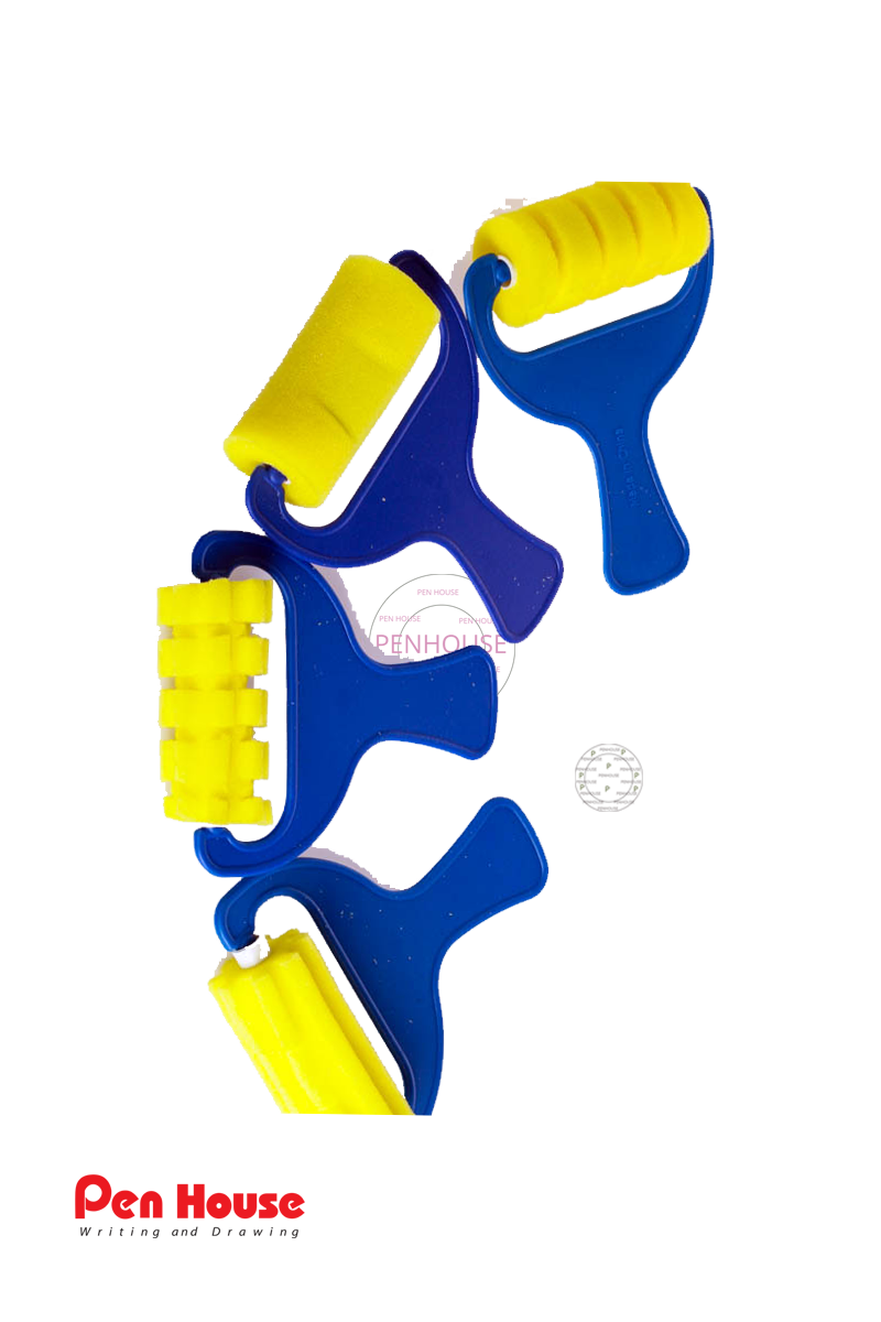 SPONGE ROLLER BRUSH - 4 DESIGN