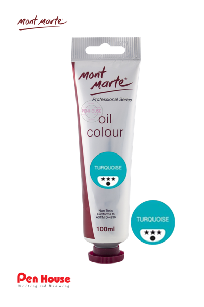 OIL PAINT TUBE 100ML - TURQUOISE