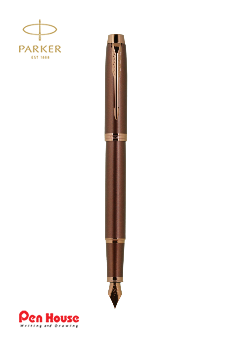 PARKER IM MONOCHROME BURGUNDY FOUNTAIN PEN