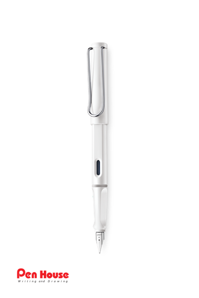LAMY SAFARI WHITE FOUNTAIN PEN