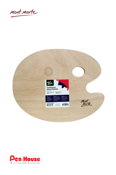WOOD PALETTE SIGNATURE TRADITIONAL 30X38CM