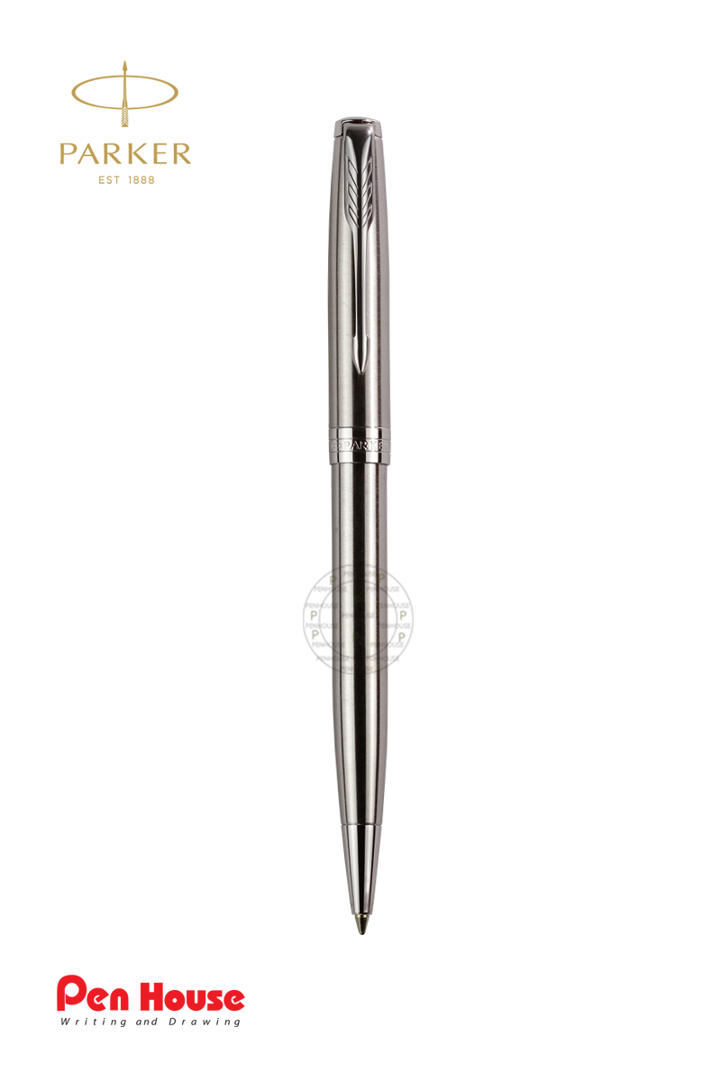 PARKER SONNET STAINLESS STELL BALLPOINT PEN