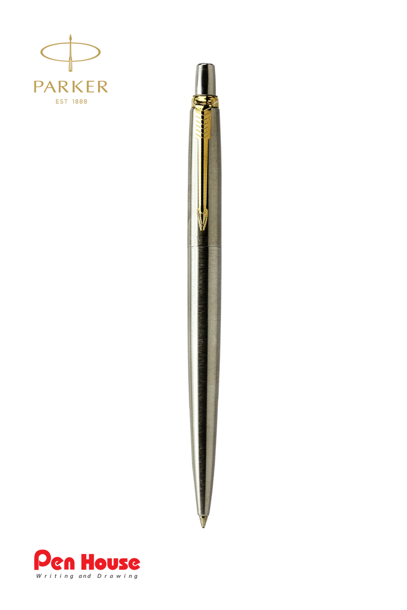 PARKER JOTTER STAINLESS STEEL GOLD TRIM BP