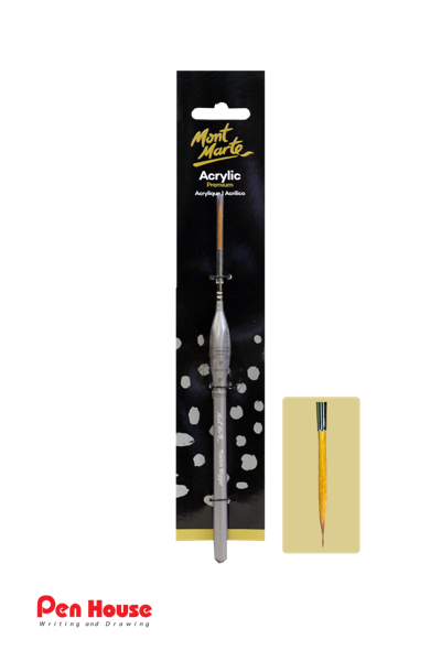 TAKLON RIGGER BRUSH ROUND MONT MARTE ARTIST