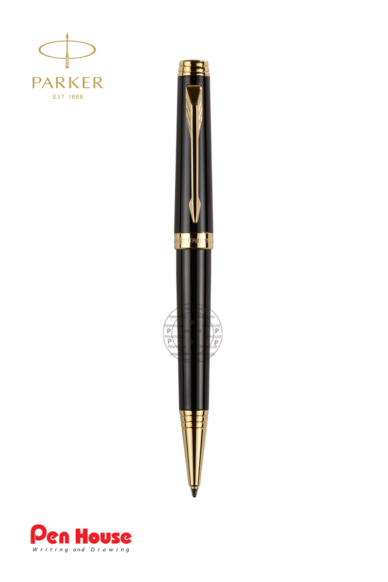 PARKER PREMIER 9 23K GOLD TRIM DEEP BLK BP