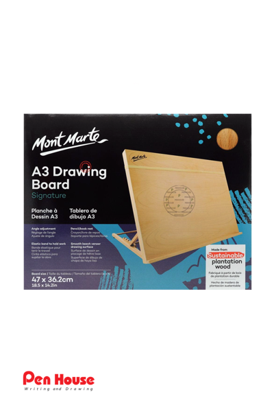 MONT MARTE DRAWING BOARD SIGNATURE A3