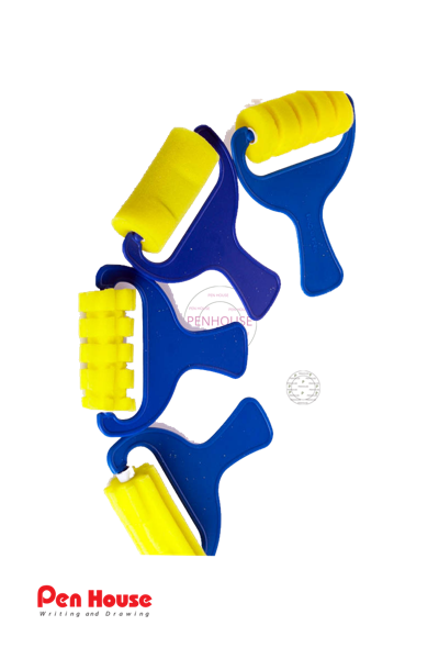 SPONGE ROLLER BRUSH - 4 DESIGN